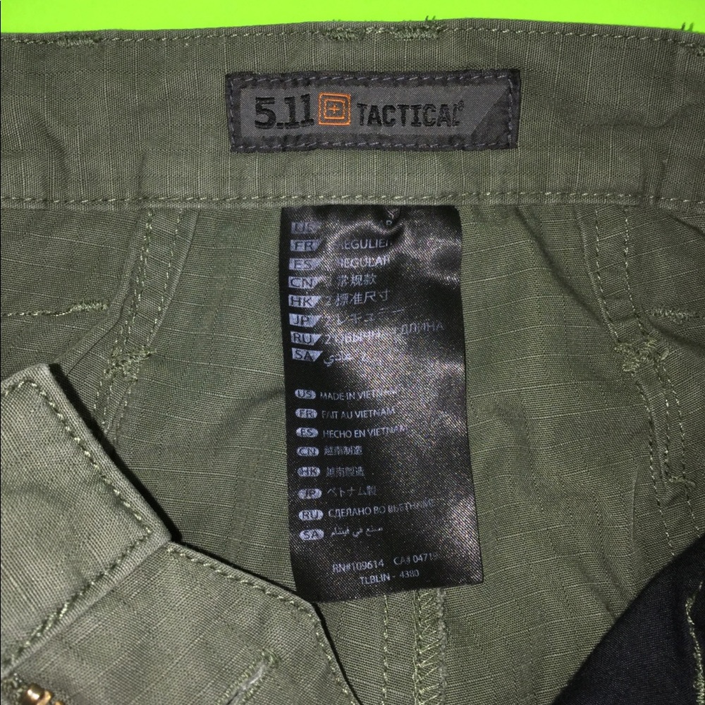 5.11 Women’s Tactical Series Pants Forest Green